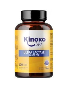 Lactasa 16500Fcc 120 Cap. de Kinoko Life