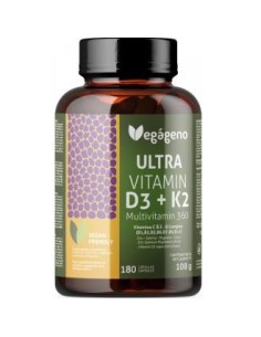 D3-K2 Multivitamina 360 180 Cap. de Vegageno