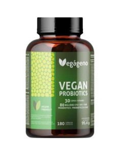 Vegan Probiotic 80 Billions Ufc 180 Cap. de Vegageno