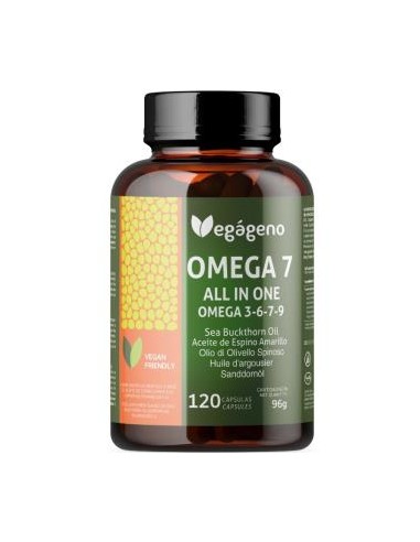 Omega 7 All In One Omega 3 6 7 9 Aceite De Espino Amarillo 1 de Vegageno