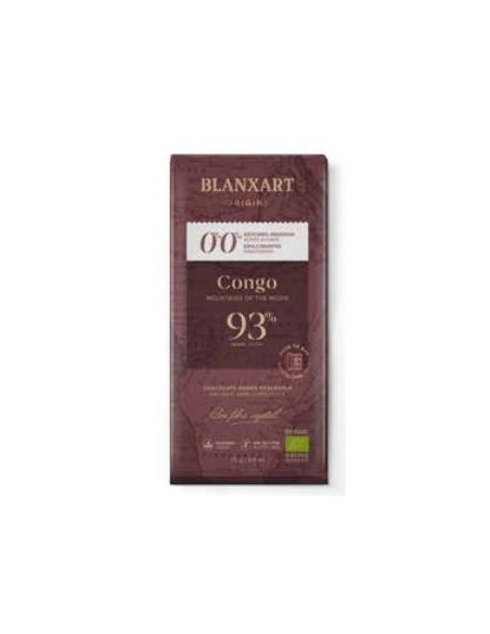 Chocolate Congo 93% S/Azucar S/ Edulcorante 75 Gr Eco de Blanxart