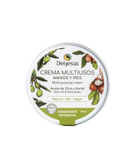 Crema Multiusos Intensiva Manos-Pies Bio 100Ml de Dehesia