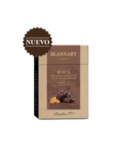 Rocs Almendra Con Chocolate Negro 100 Gr. de Blanxart