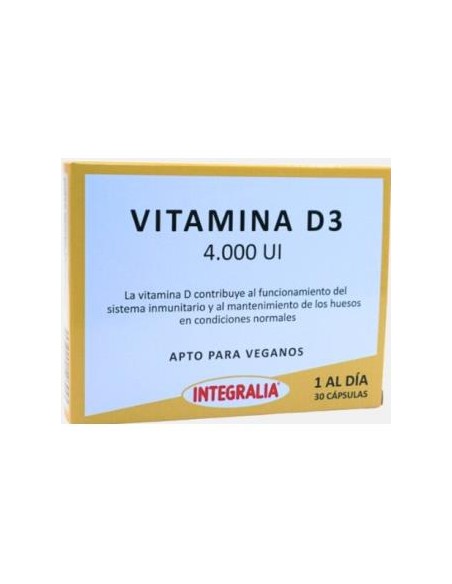 Vitamina D3 4000 Ui 30 Cp. de Integralia