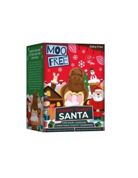 Papa Noel Santa Chocolate 100 Gr Sg Vegan de Moo Free