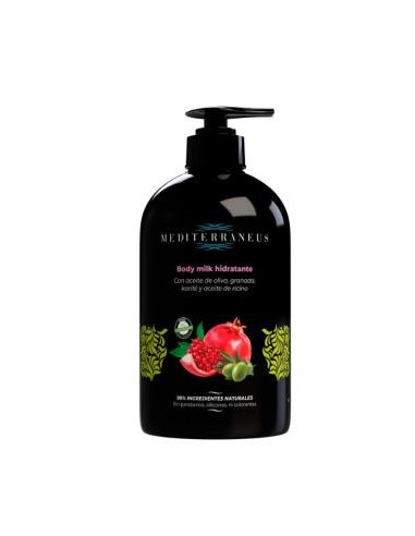 Mediterraneus Body Milk Hidratante 500 Ml. de Mundonatural