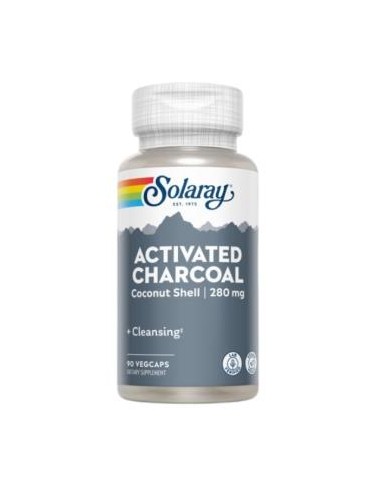 Charcoal Activated 90 Cap. de Solaray