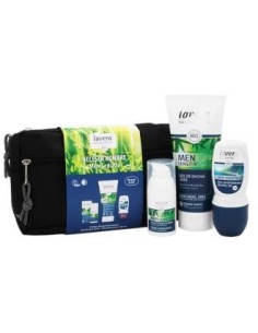 Neceser Hombre Sensitiv: Crema+Gel Ducha+Desodoran de Lavera