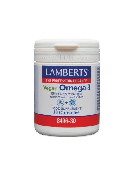 Omega 3 Vegano 30 Cap. de Lamberts