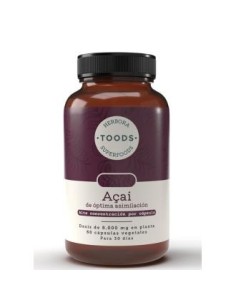 Toods Açai 60  Vcaps de Herbora