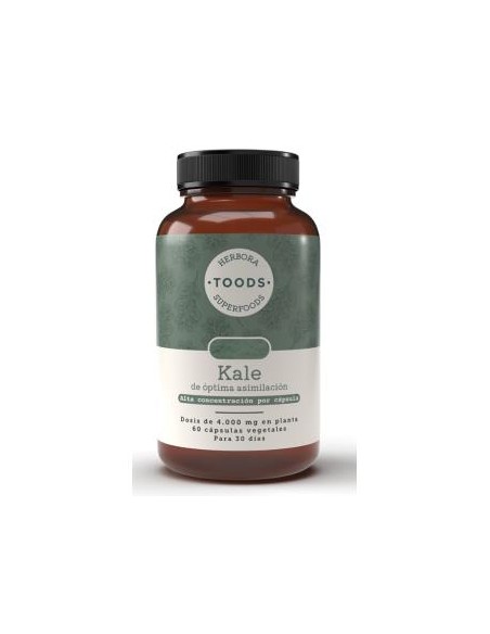 Toods Kale 60 Cap. de Herbora