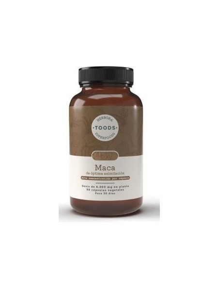 Toods Maca 90 Vcaps. de Herbora