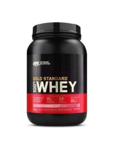 On 100% Whey Gold Standard Delicious Fresa 900Gr de Optimum Nutrition