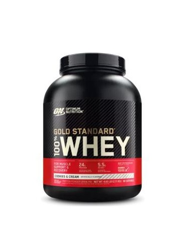 On 100% Whey Gold Standard Cookies & Cream 2280Gr de Optimum Nutrition