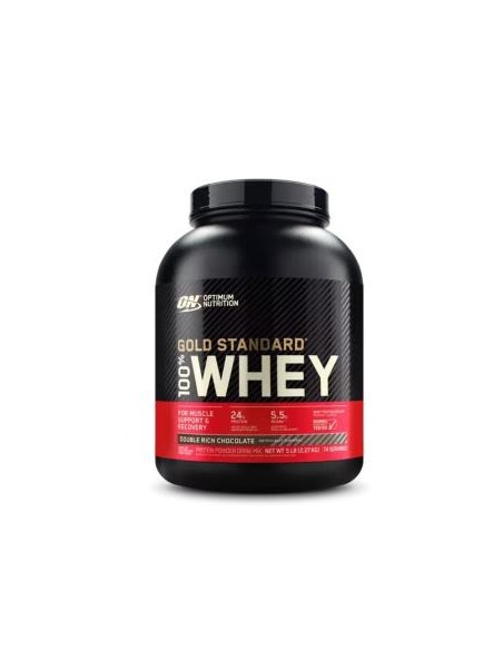 On 100% Whey Gold Standard Double Rich Choco 2280G de Optimum Nutrition