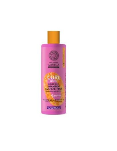 Oblepikha Champu Sin Sulfato Curl Control 400 Ml. de Natura Siberica