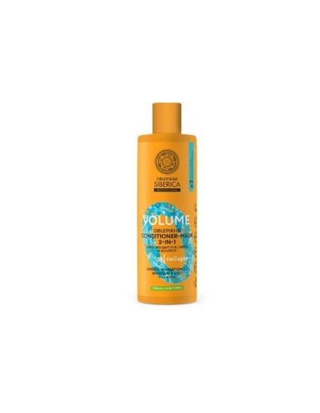 Oblepikha Acondicionador -Mascarilla 2 En 1 400 Ml. de Natura Siberica