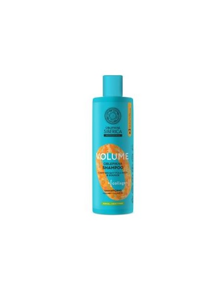 Oblepikha  Champu Voluminizador De Colageno 400 Ml de Natura Siberica