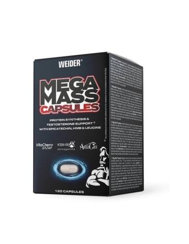 Weider Mega Mass 120Cap. de Weider