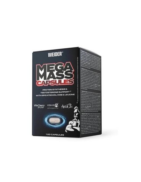 Weider Mega Mass 120Cap. de Weider