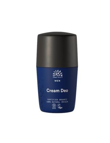 Men Desodorante Roll-On Crema 50Ml. Eco Vegan de Urtekram