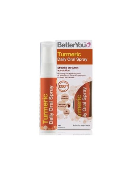 Turmeric Curcuma Spray Oral 25Ml. de Better You