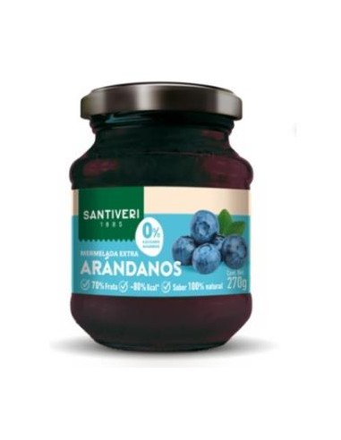 Mermelada Extra De Arandanos 0% Azucares 270Gr. de Santiveri