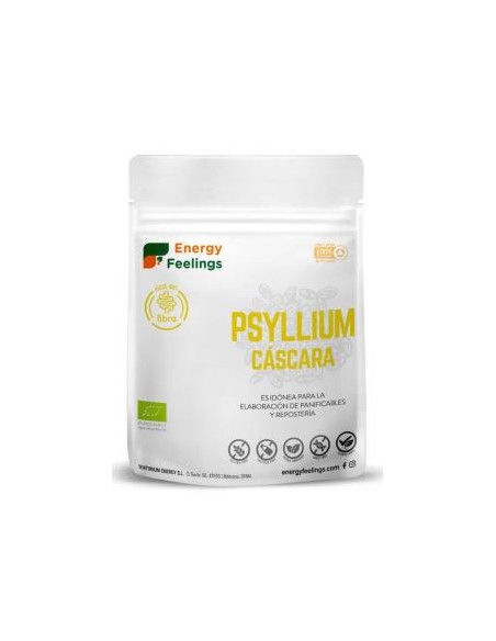 Psyllium Entero Cascara 200Gr. Eco Vegan Sg de Energy Feelings