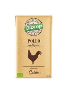 Caldo De Pollo Autentico Tetrabrick 1Lt Bio de Biocop