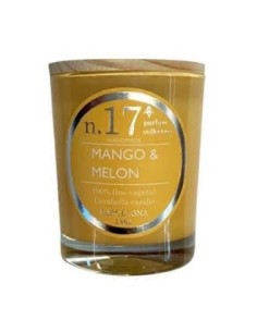 Vela Vaso Perf17 Mango-Melon 7,5X9Cm 1Ud. de Cerabella