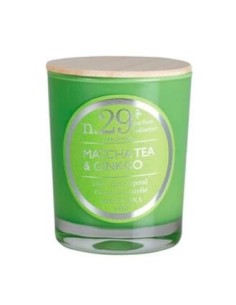 Vela Vaso Perf29 Matcha-Ginkgo 7,5X9Cm 1Ud. de Cerabella