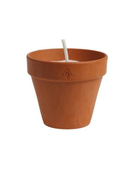 Vela Tiesto Terracota Test5 13X11,5Cm. de Cerabella