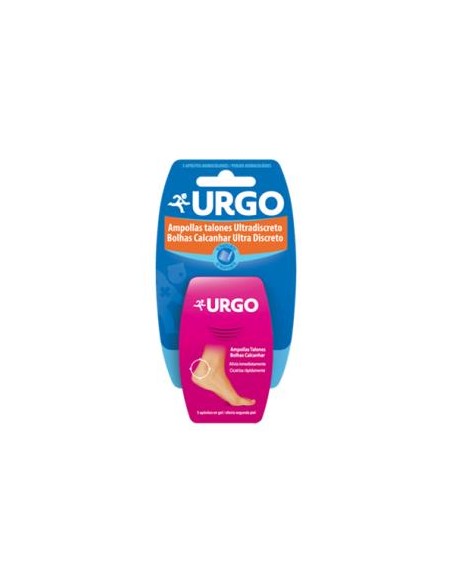 Urgo Ampollas Talones Ultra Discreto 5Apositos Gel de Urgo