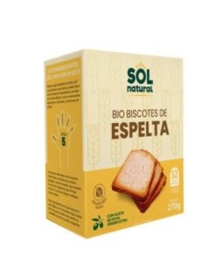 Biscotes De Espelta Caja 270Gr. Bio de Solnatural