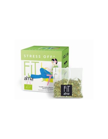 Alma Fit Stress Off 12Infusiones Eco Vegan de Alma Fit