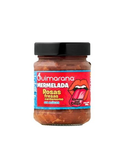 Mermelada De Petalos De Rosa Sin Azucar 205 Gr de Guimarana