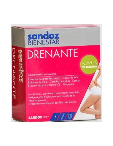 Sandoz Bienestar Drenante 15 Amp de Sandoz Bienestar