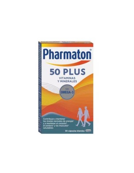 Pharmaton 50 Plus 30 Caps de Pharmaton