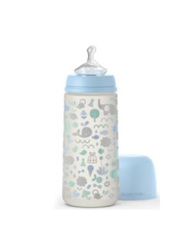 Biberon Clasico Tetina Anat Sili +6M T/2 L 360Ml de Suavinex