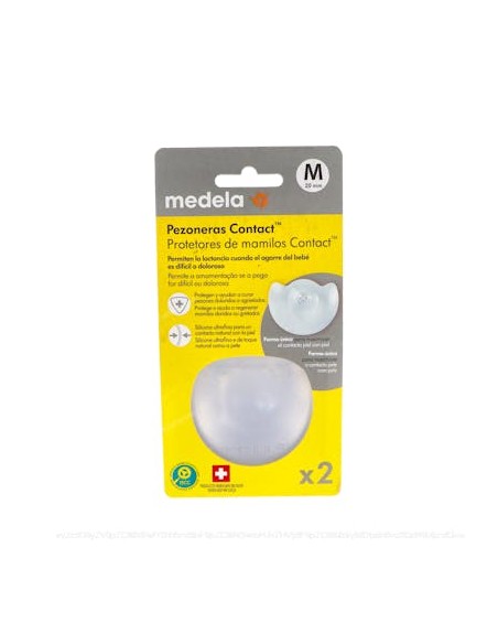 Pezonera Sili Contact T/M 20Mm 2Un 2001594 de Medela