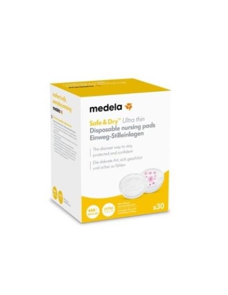 Discos Desech Safe&Amp  Dry Ultra Thin 60Un de Medela