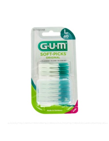 Cepillo Interdental Soft Picks Largo 40Un Azul de Gum