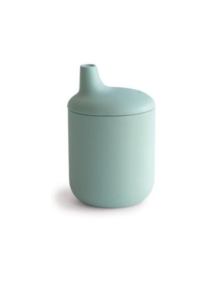 Taza Didactica Silicona Cambridge Blue** de Mushie