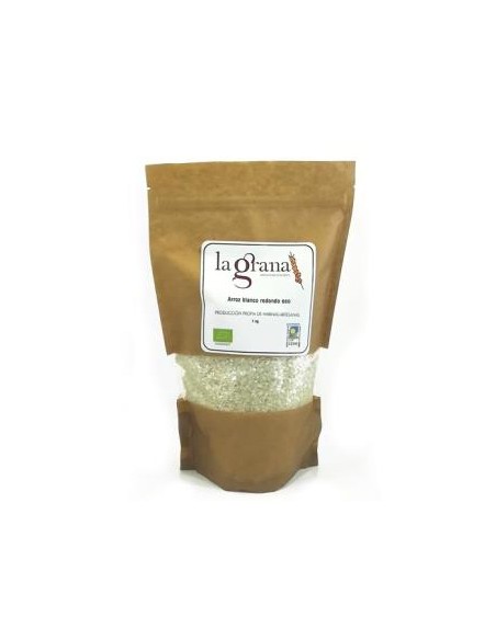 Arroz Redondo Blanco 1Kg. Eco de La Grana