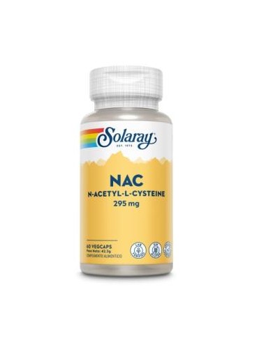 Nac 295Mg. 60Cap.Veg. de Solaray