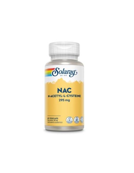 Nac 295Mg. 60Cap.Veg. de Solaray