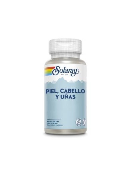 Piel Cabello Uñas 60Vcaps. de Solaray