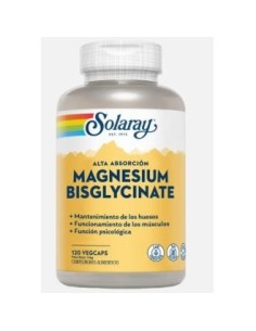 Bisglycinato Magnesio 120Cap. de Solaray