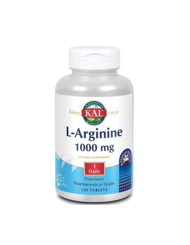 L-Arginina 1000Mg 120Comp. Kal de Solaray
