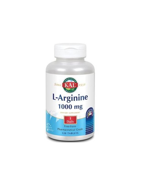 L-Arginina 1000Mg 120Comp. Kal de Solaray